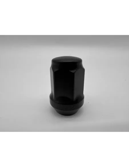 Ecrou de roue noir 12x150 - Hex 19mm - Cône 60° - L35mm