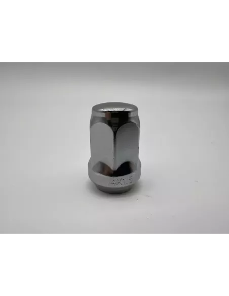 Ecrou de roue chromé 14x150 - Hex 19mm - Cône 60° - L35mm
