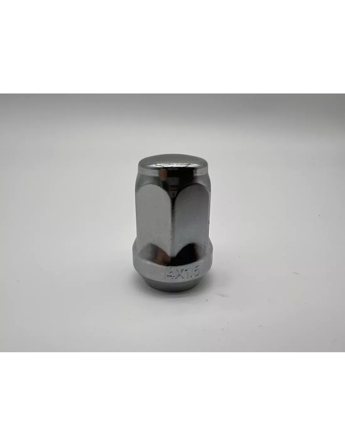 Ecrou de roue chromé 14x150 - Hex 19mm - Cône 60° - L35mm