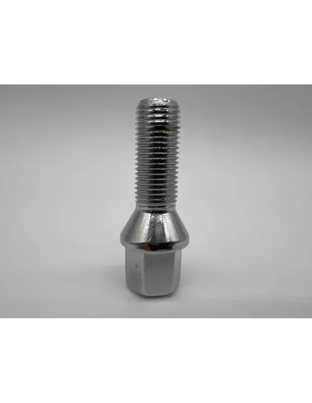 Goujon de roue chromé 14x150 - Hex 17mm - Cône 60° - L33mm