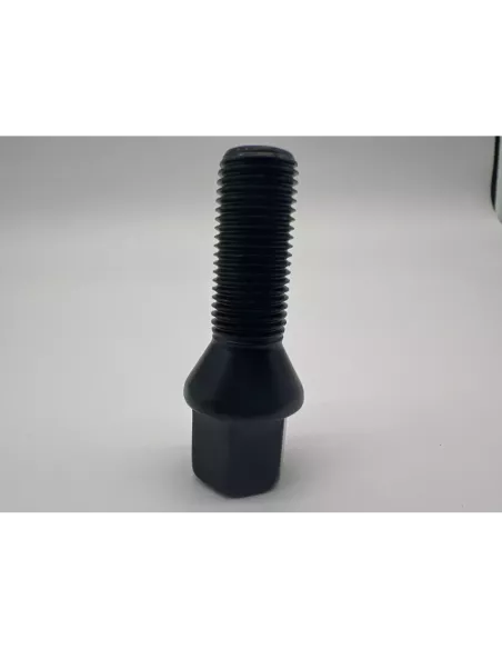 Goujon de roue noir 14x150 - Hex 17mm - Cône 60° - L33mm