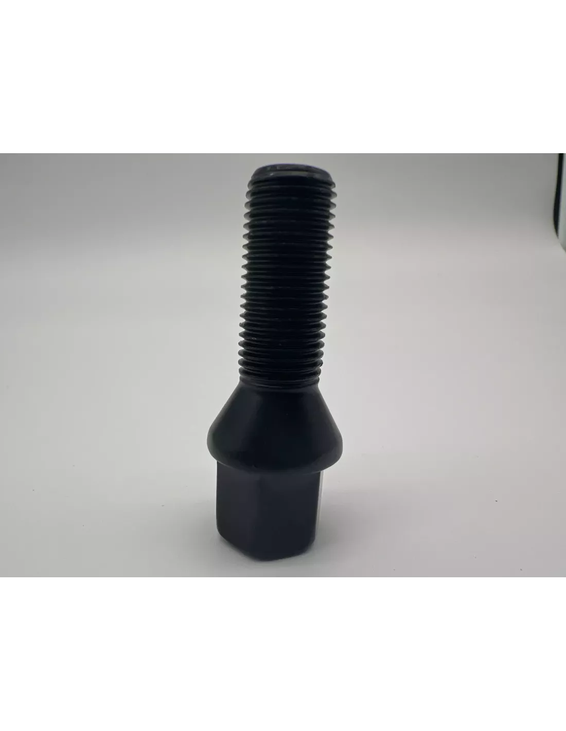 Goujon de roue noir 14x150 - Hex 17mm - Cône 60° - L33mm