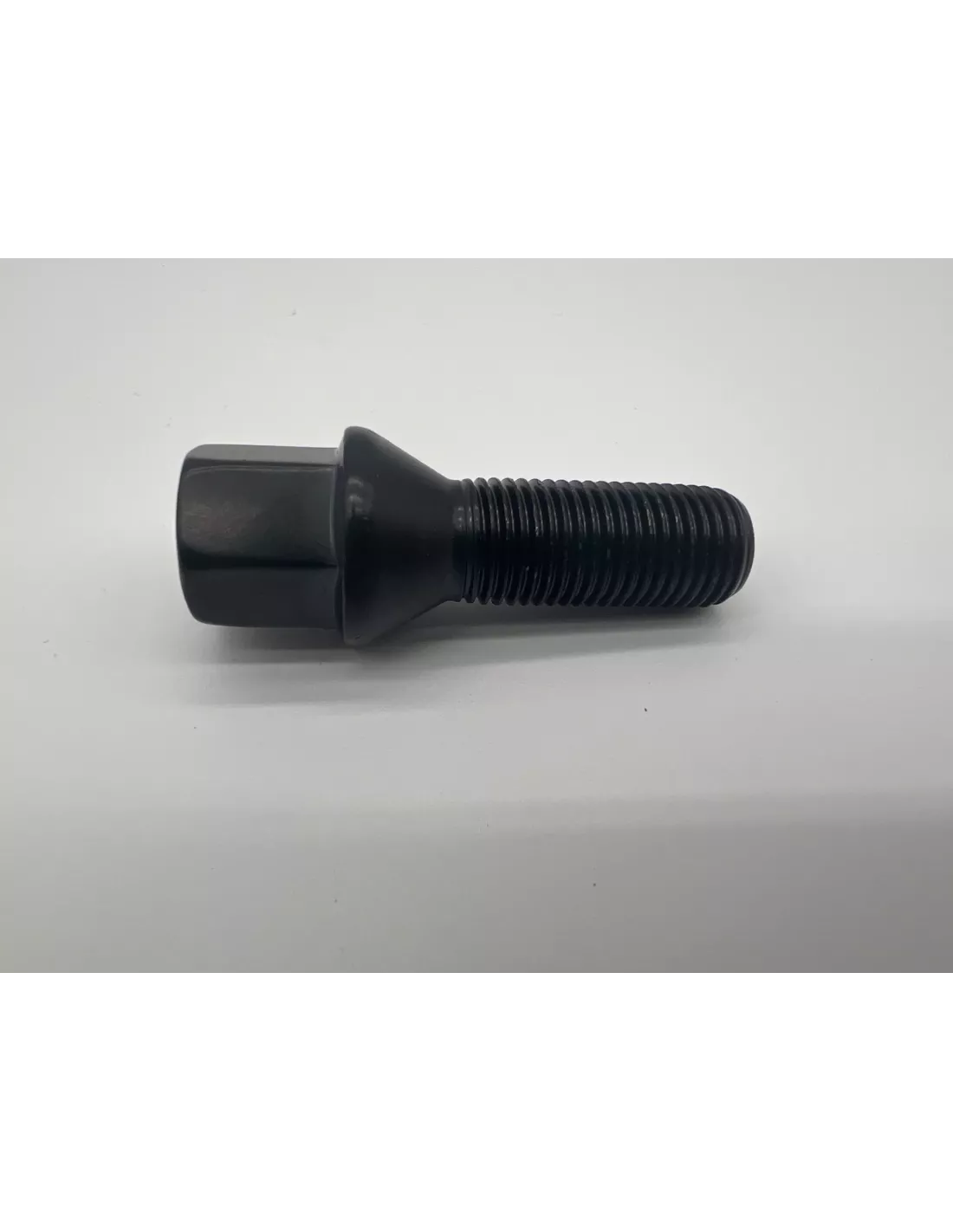 Goujon de roue noir 14x150 - Hex 17mm - Cône 60° - L33mm