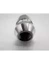 Lot de 5 écrous de roue antivol chromés 12x150 - Cône 60° DTC PARTS -