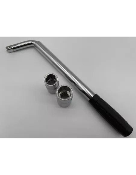 Clé Roue Télescopique avec Douille 17/19/21/23mm DTC PARTS -