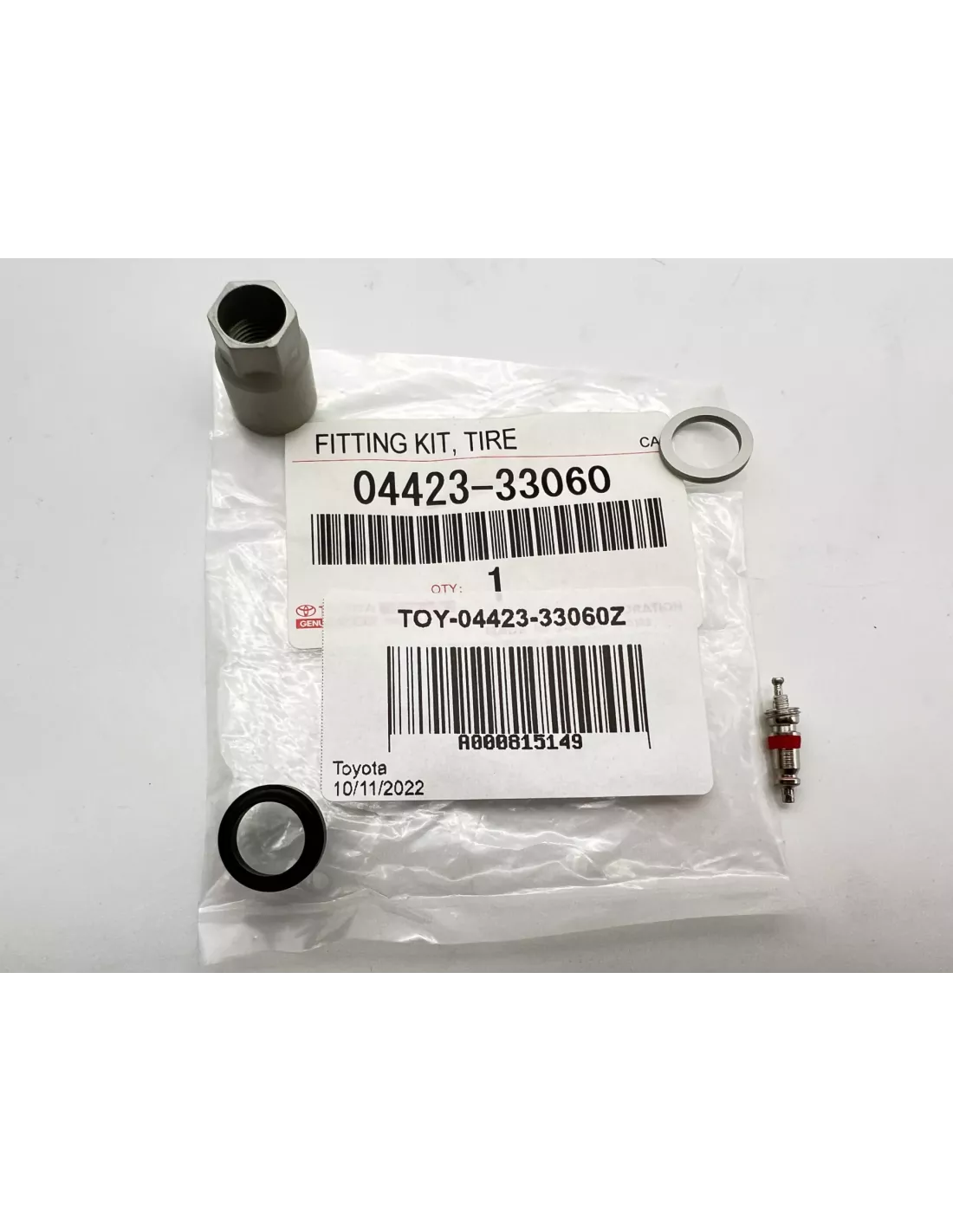 Ecrou de verrouillage de valve électronique Toyota jante GRJ78 GRJ79