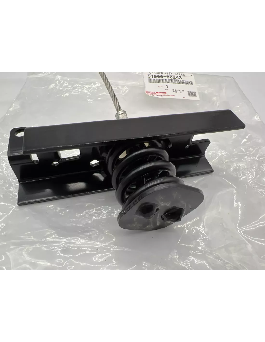 Support de roue de secours sous châssis HDJ100 TOYOTA - accessoire 4x4