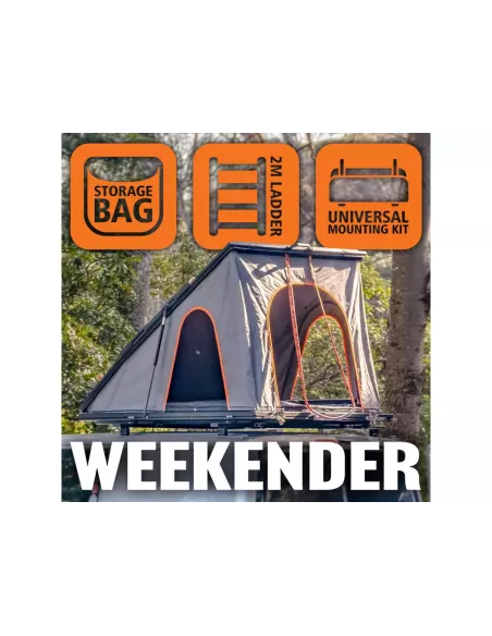 Pack Week-End - Tente de toit Alu-Cab LT-50 Lightweight Noire ALU CAB