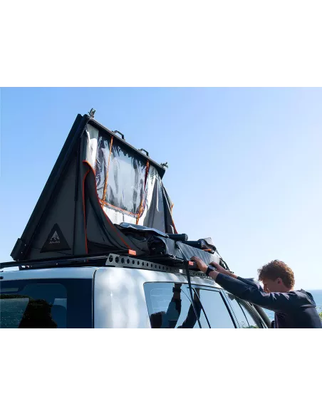 Tente de toit Alu-Cab noire RT-2S ALU CAB - accessoire 4x4