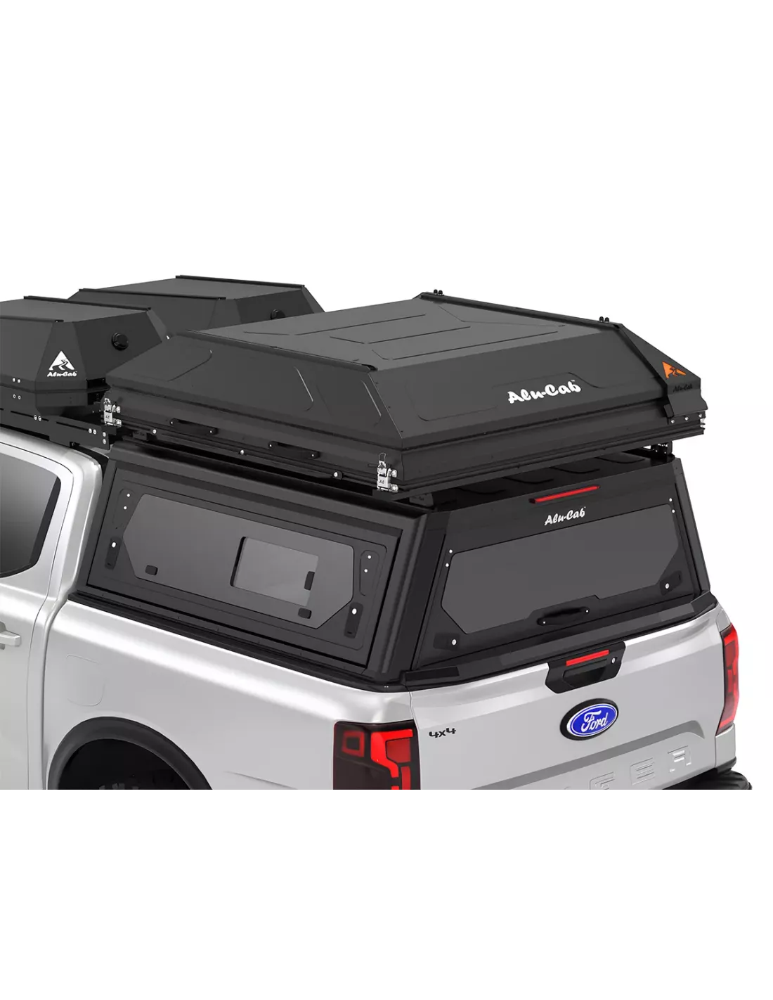 Tente de toit Alu-Cab noire RT-2S ALU CAB - accessoire 4x4