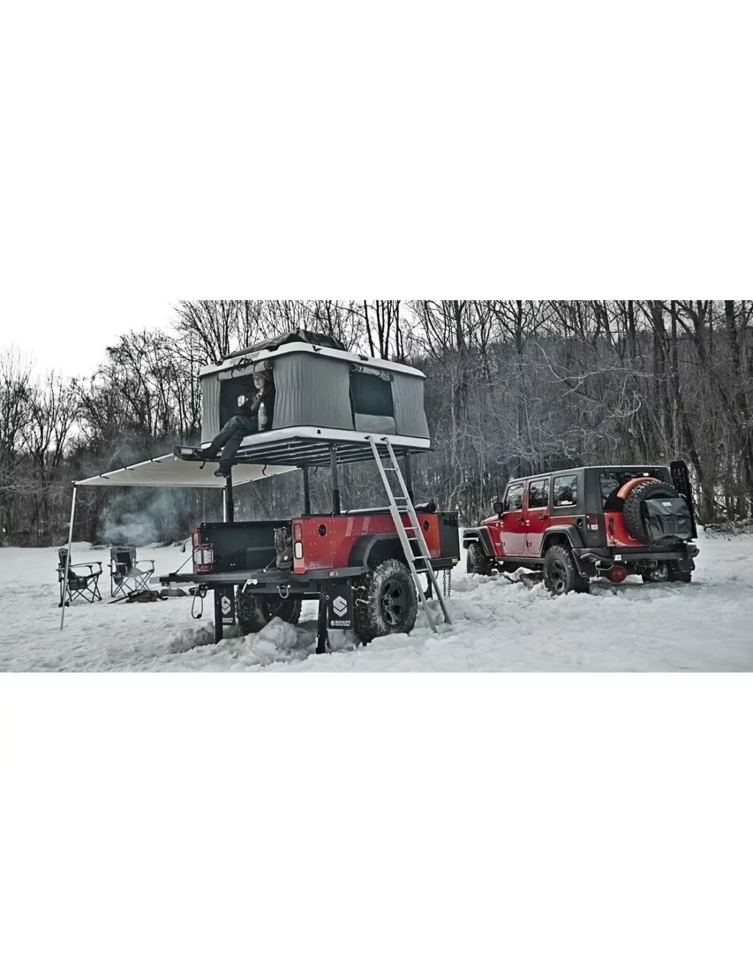 Tente de toit Grand Raid X EVO JAMES BAROUD - accessoire 4x4