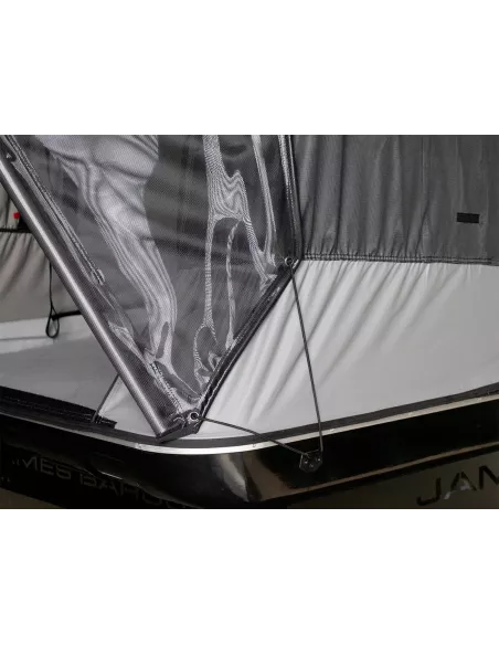 Avancée protection pluie et soleil pour tente de toit Space M JAMES