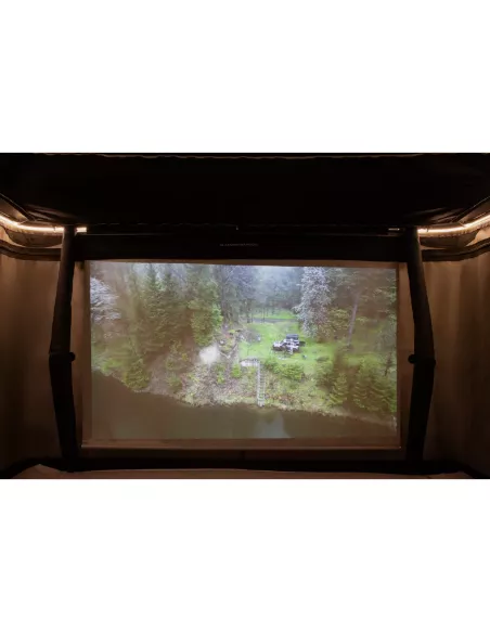 Ecran de projection intérieur de tente de toit JAMES BAROUD -