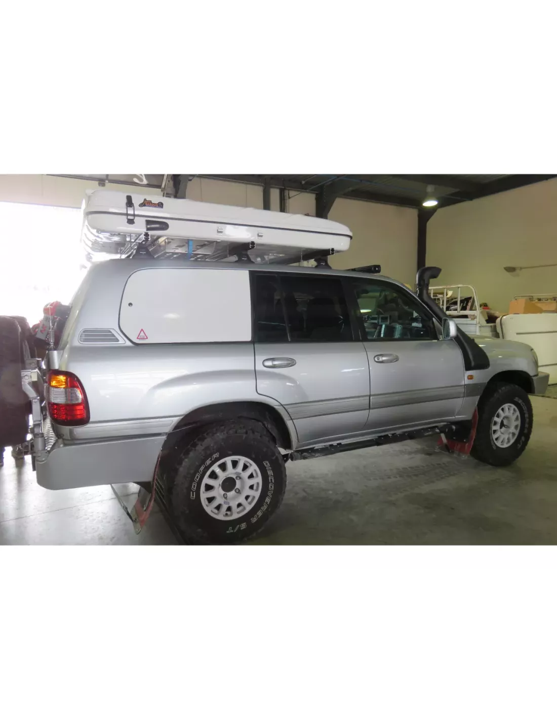 Support d'échelle sous tente - accessoire 4x4