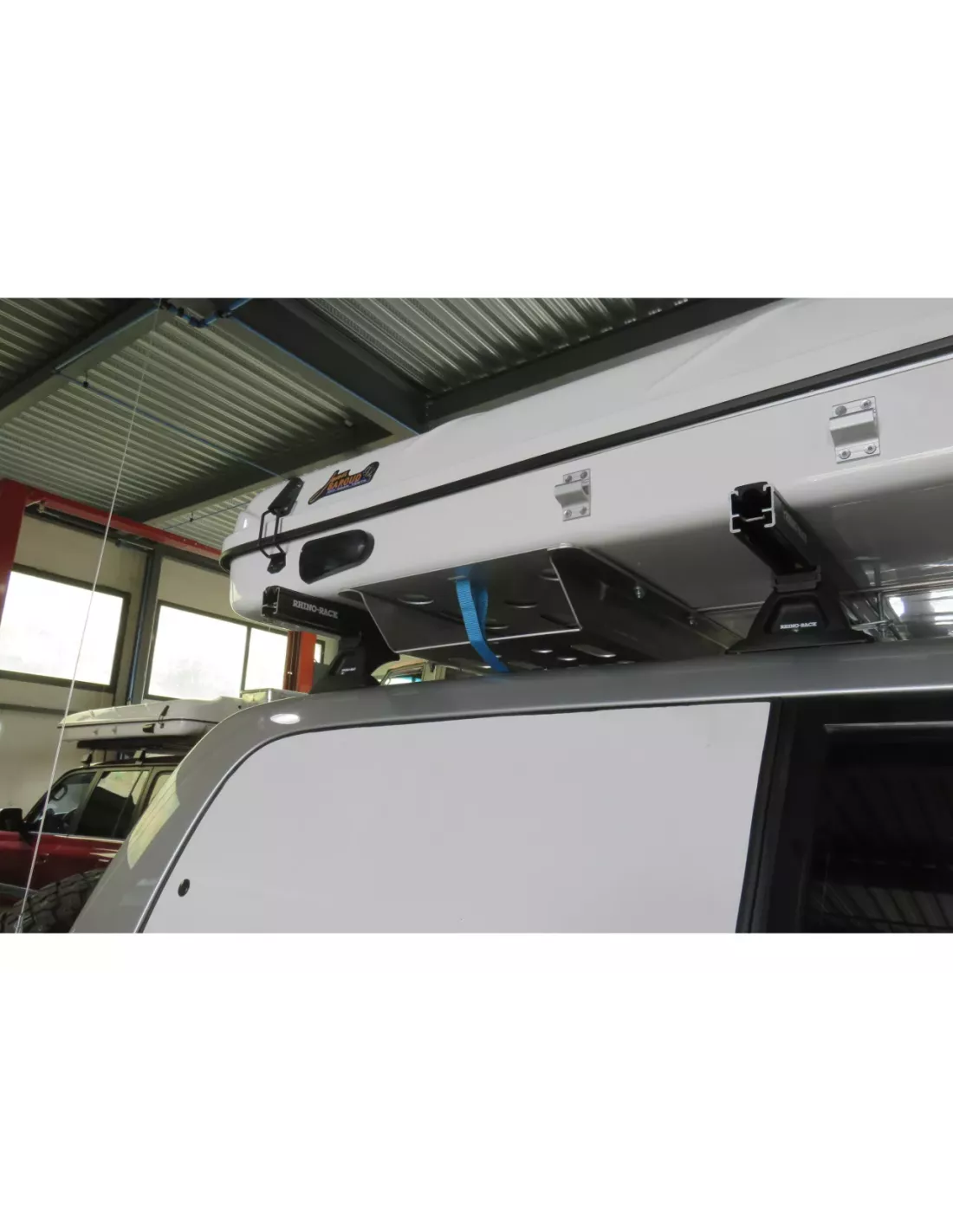 Support d'échelle sous tente - accessoire 4x4