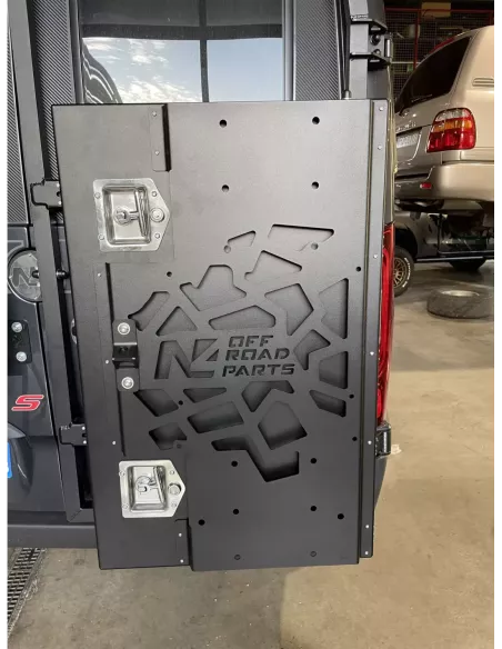 Coffre en aluminium pour le porte tout N4-PR3000 sur Mercedes