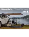 PROMO Auvent ARB 2500 x 2500 mm aluminium (avec LED incluse) + Chaise