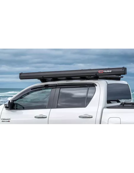 AWNING ALUMINIUM BLACK 2M WITH LIGHT ARB ARB - accessoire 4x4