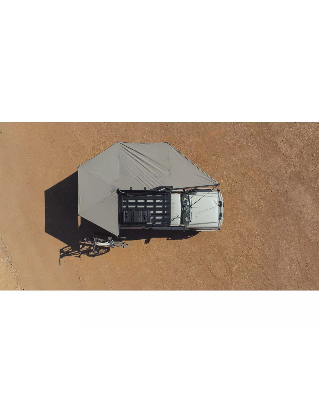 Auvent autoportant latéral Batwing 2.2m 270° coté gauche Rhino Rack