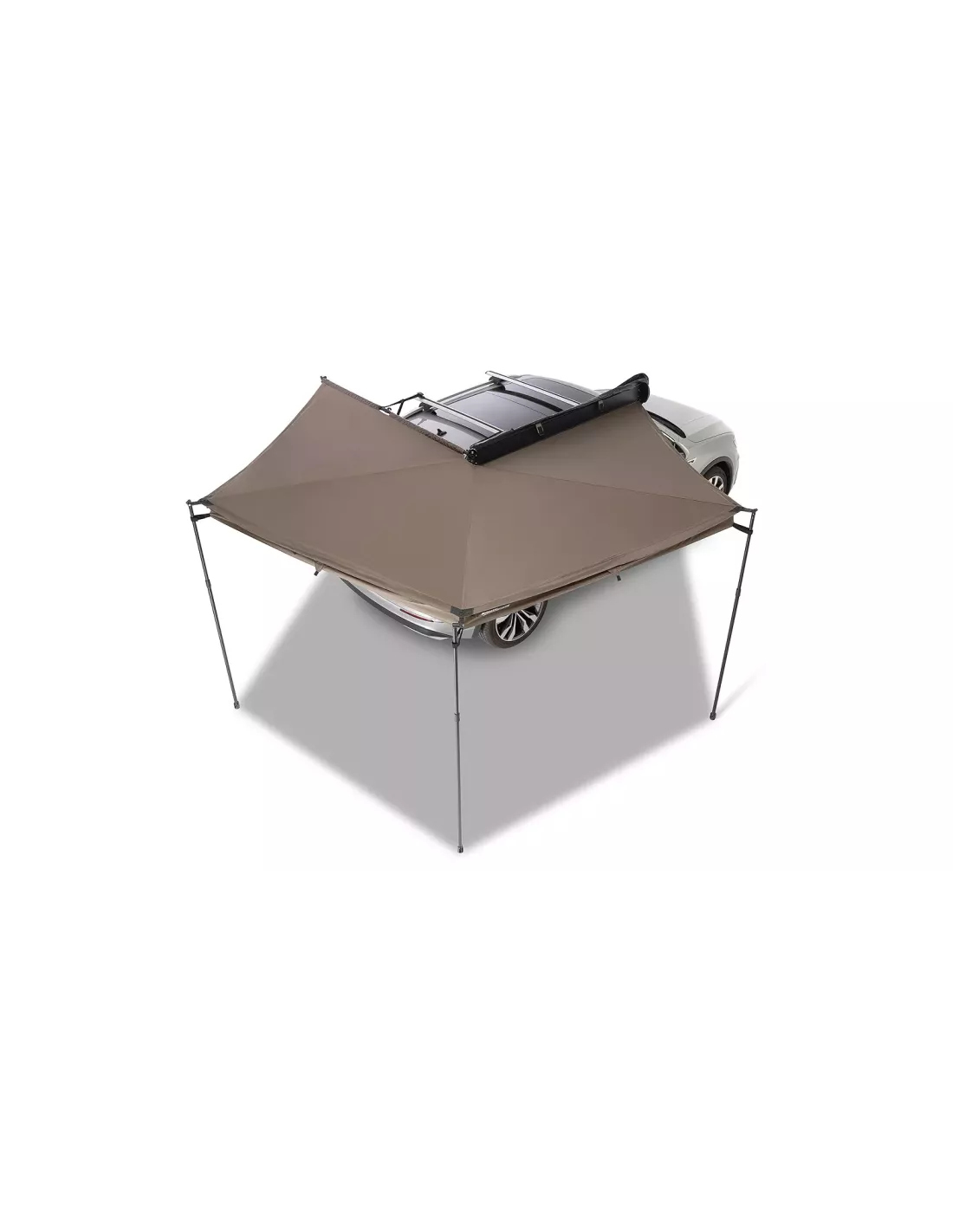Auvent latéral Batwing compact 1.9m 270° coté droit Rhino Rack RHINO