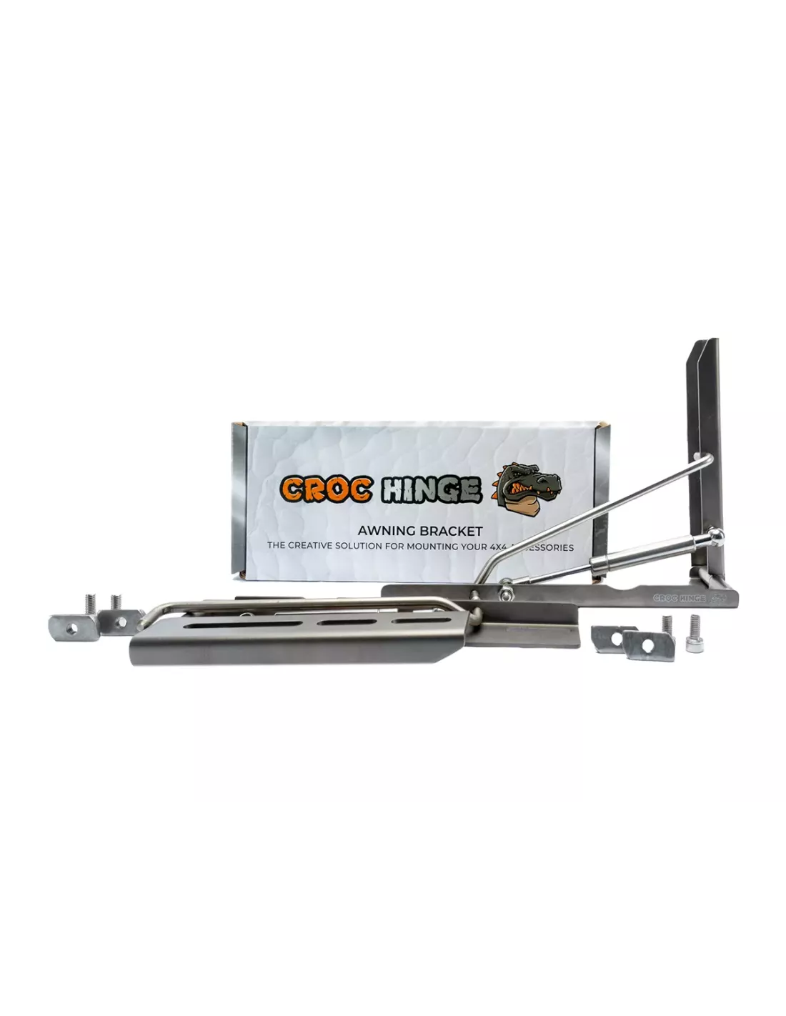Support de auvent latéral rabattable Croc Hinge avec vérin