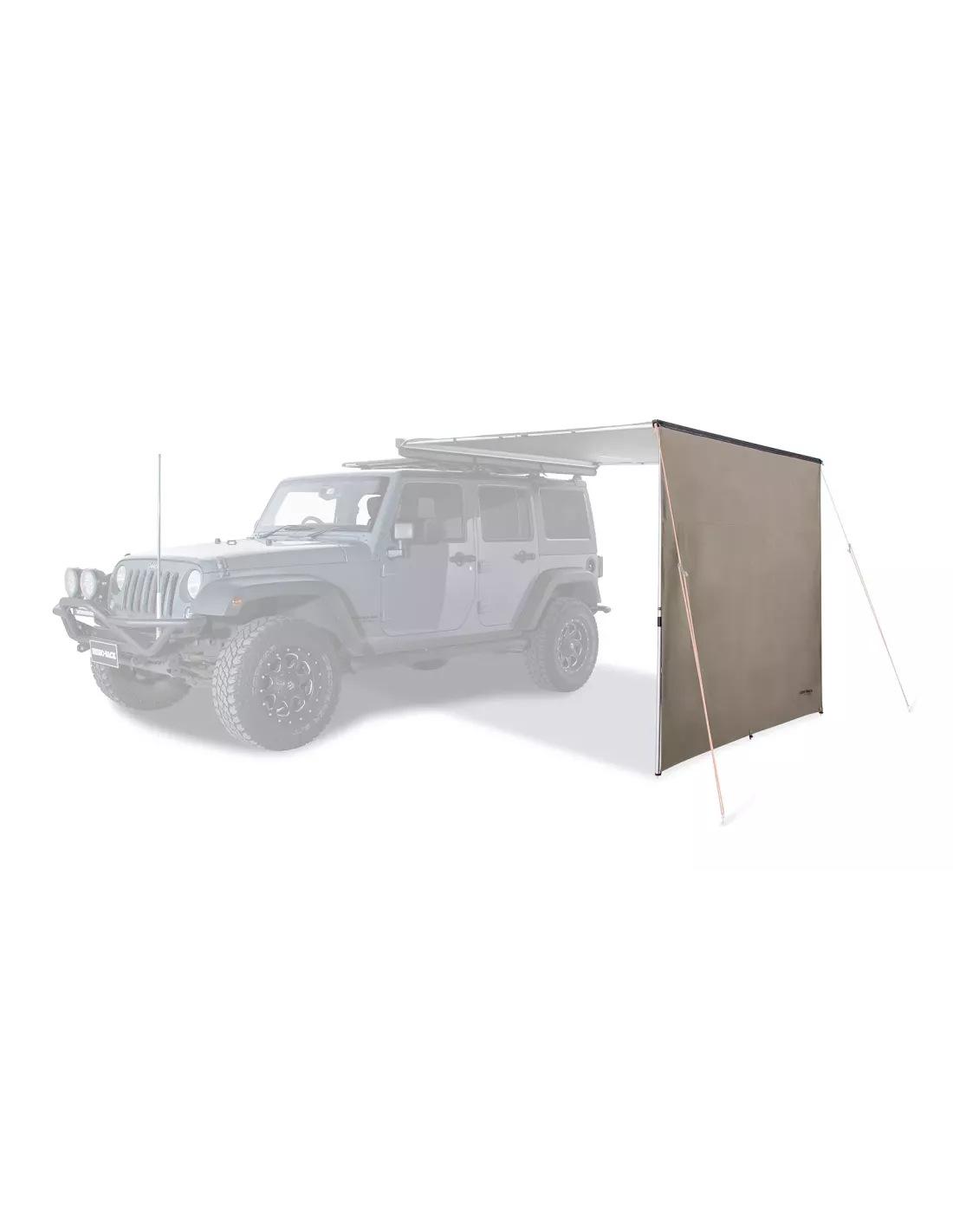 Extension de 2 5 m pour auvent Batwing/Sunseeker Rhinorack RHINO RACK