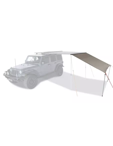 Extension de 2 5 m pour auvent Batwing/Sunseeker Rhinorack RHINO RACK