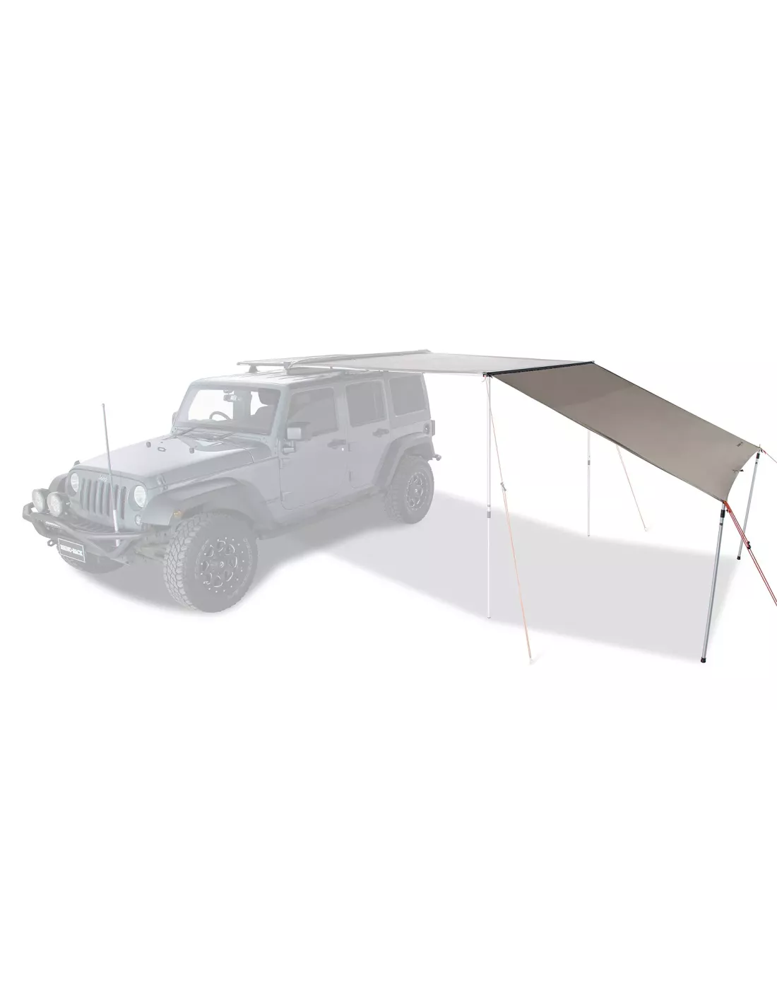 Extension de 2 5 m pour auvent Batwing/Sunseeker Rhinorack RHINO RACK