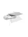 Extention de auvent à fermeture éclair pour Batwing Rhino Rack RHINO