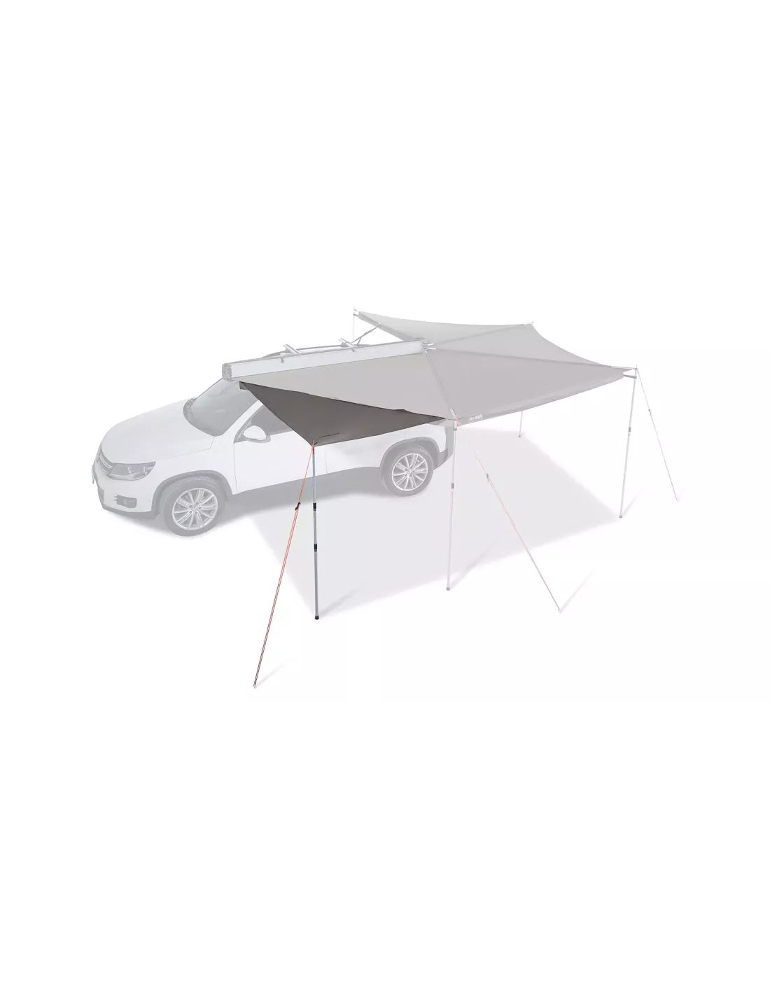 Extention de auvent à fermeture éclair pour Batwing Rhino Rack RHINO