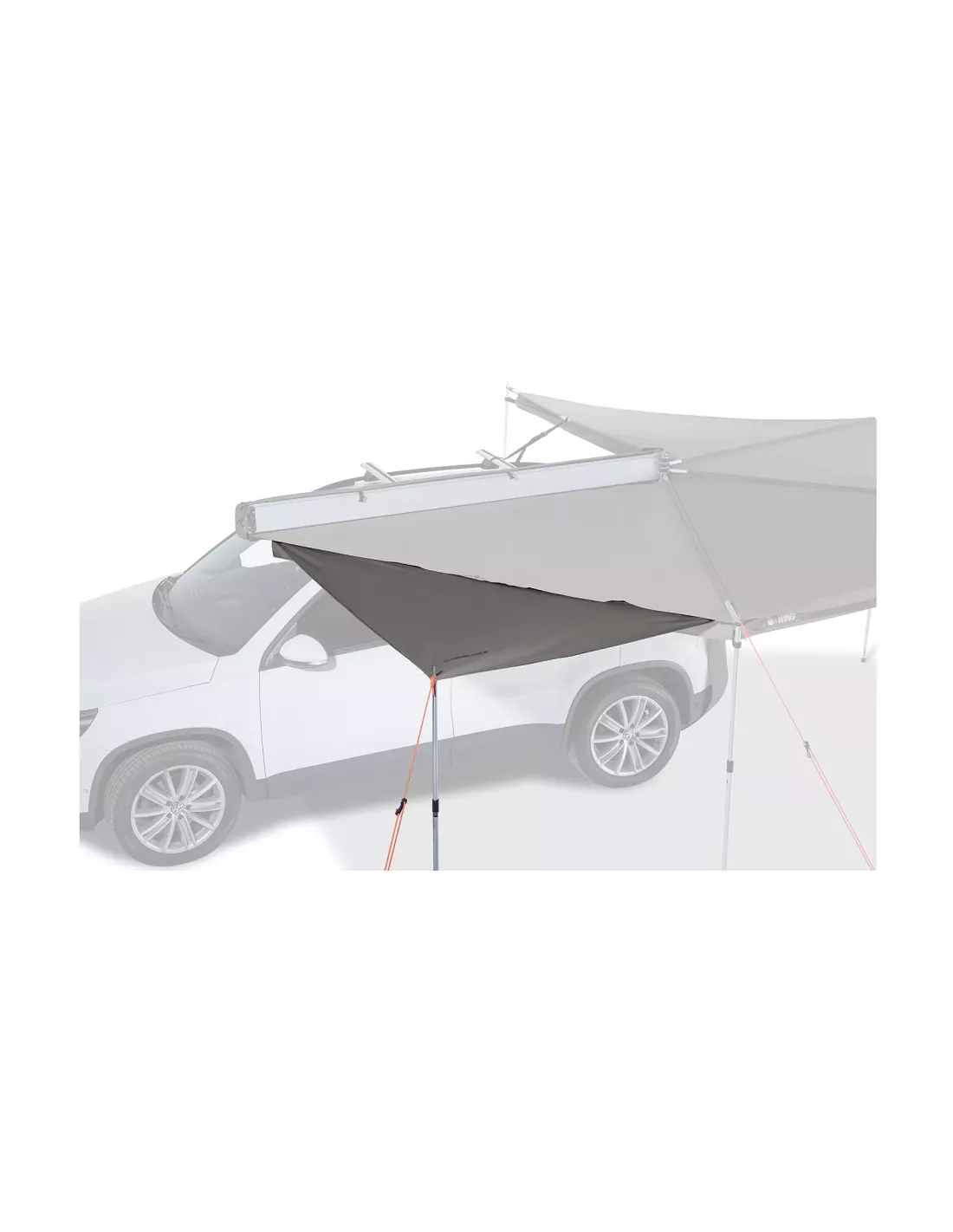 Extention de auvent à fermeture éclair pour Batwing Rhino Rack RHINO