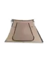 Paroi latérale trapézoïdale avec porte pour auvent Batwing compact