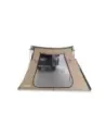 Paroi latérale trapézoïdale avec porte pour auvent Batwing compact