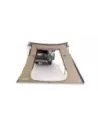 Paroi latérale trapézoïdale avec porte pour auvent Batwing compact