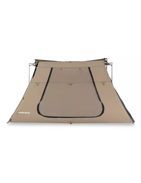 Paroi extension trapézoïdale avec porte pour auvent Batwing Rhinorack