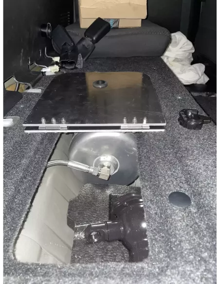 Support compresseur double ARB Toyota Hilux Revo Xtra Cab