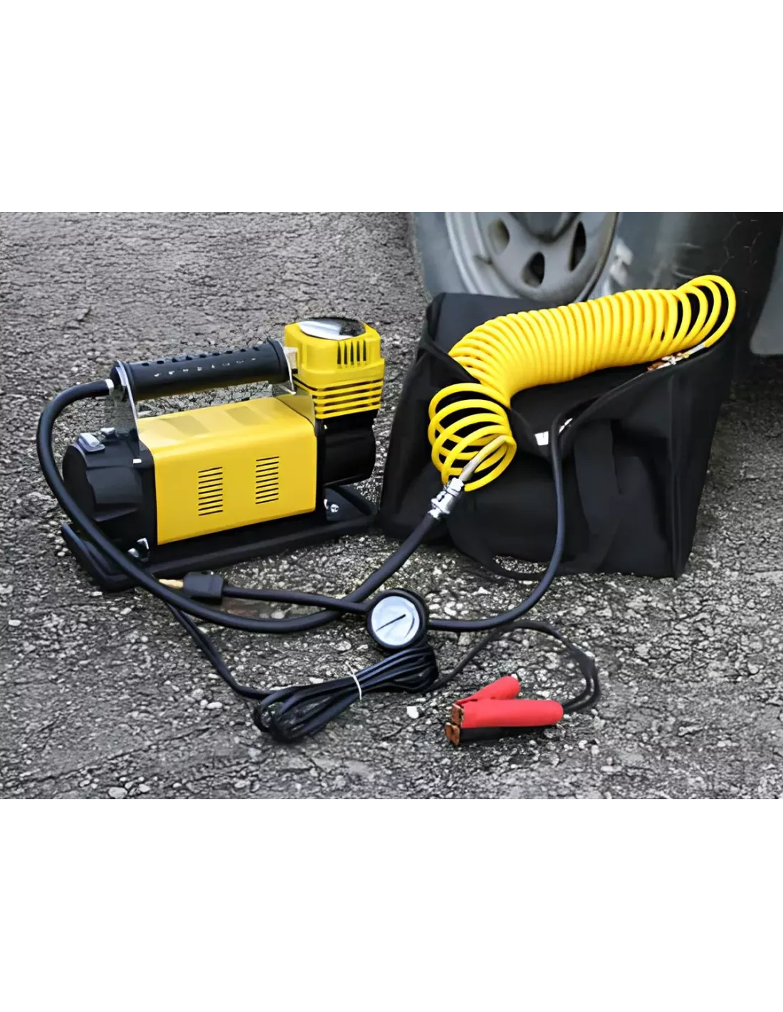 Compresseur portable monocylindre 12V 160L/Min TMAX T-MAX -