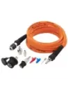 Kit tuyau 7m 10bars + raccords et adaptateurs de gonflage compresseur