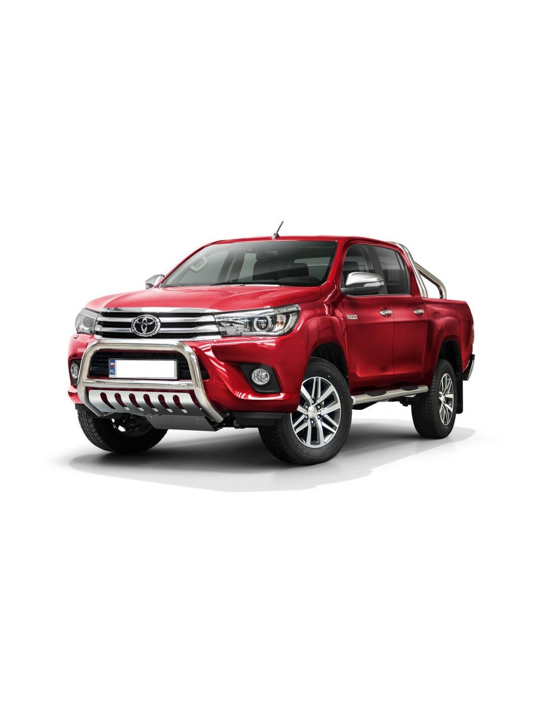 Pare buffle avec plaque de protection pour Toyota Hilux