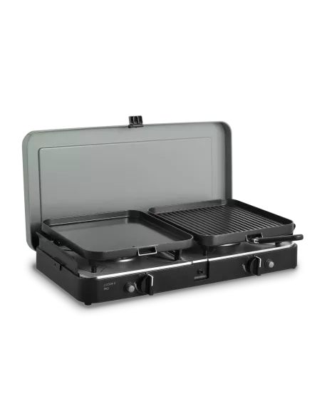 Réchaud portable à gaz 2 brûleurs Cadac 2 Cook 3 Pro Deluxe CADAC -