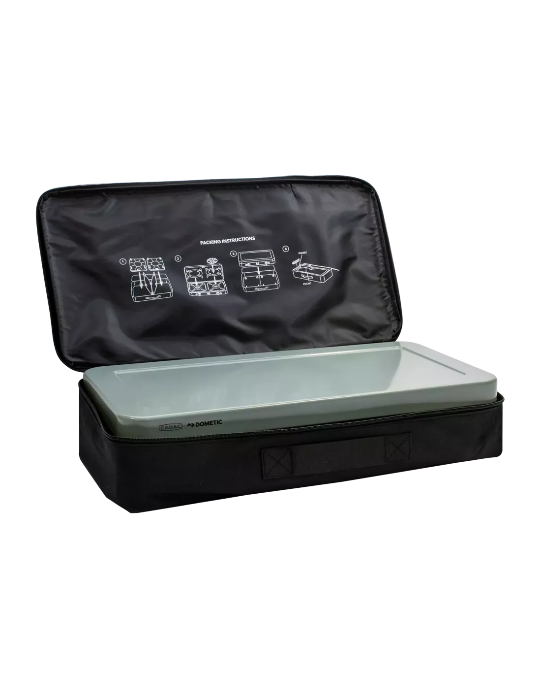Réchaud portable à gaz 2 brûleurs Cadac 2 Cook 3 Pro Deluxe CADAC -