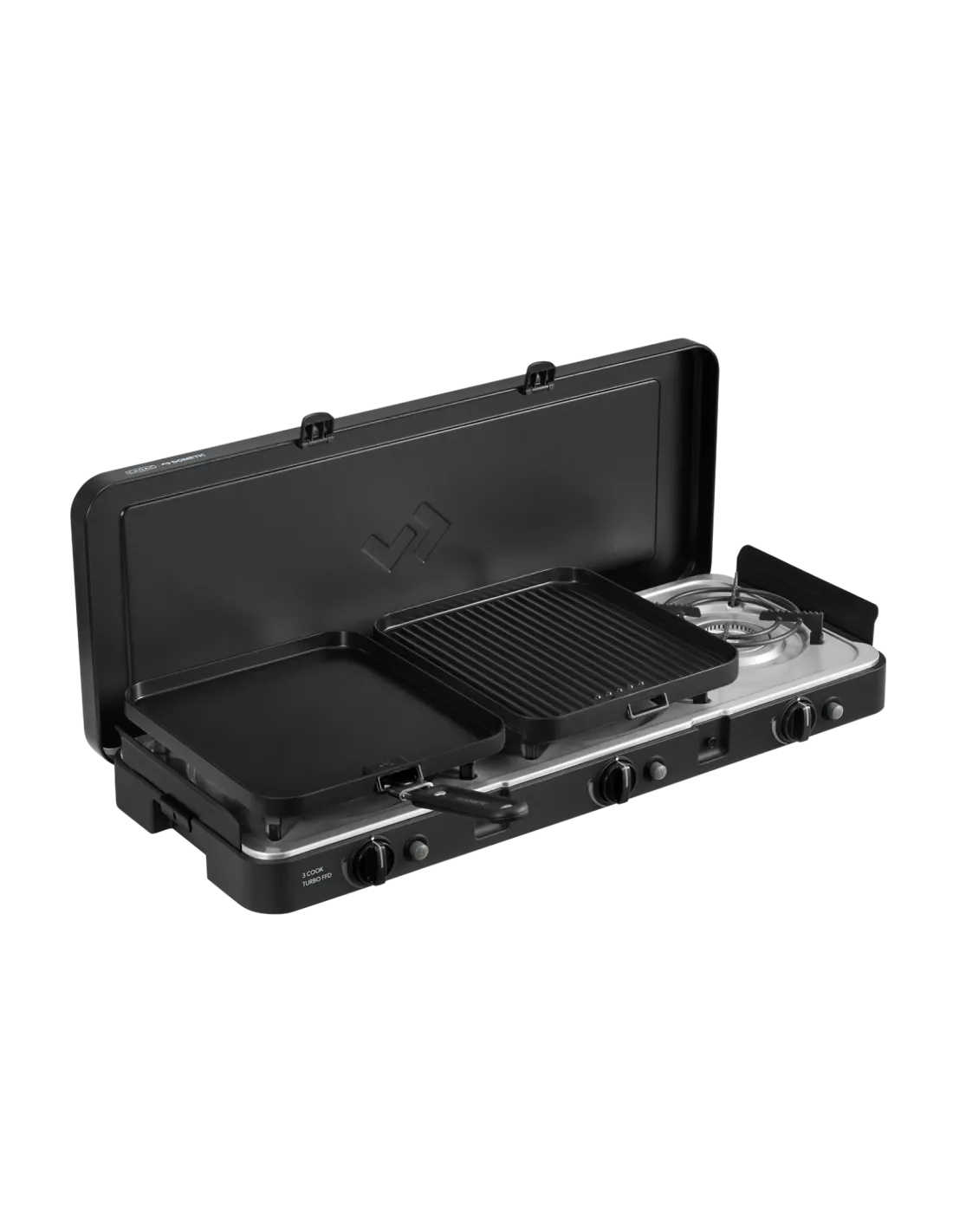Réchaud portable à gaz 3 brûleur Cadac 3 cook turbo FFD Deluxe CADAC