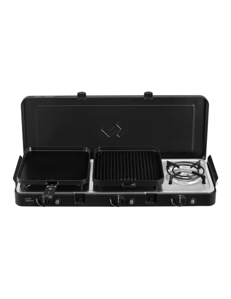 Réchaud portable à gaz 3 brûleur Cadac 3 cook turbo FFD Deluxe CADAC