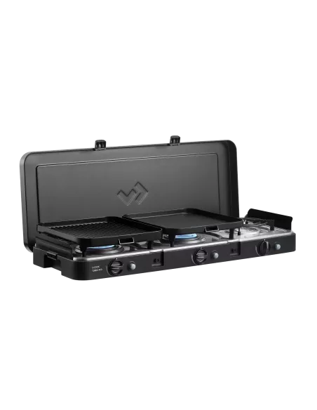 Réchaud portable à gaz 3 brûleur Cadac 3 cook turbo FFD Deluxe CADAC