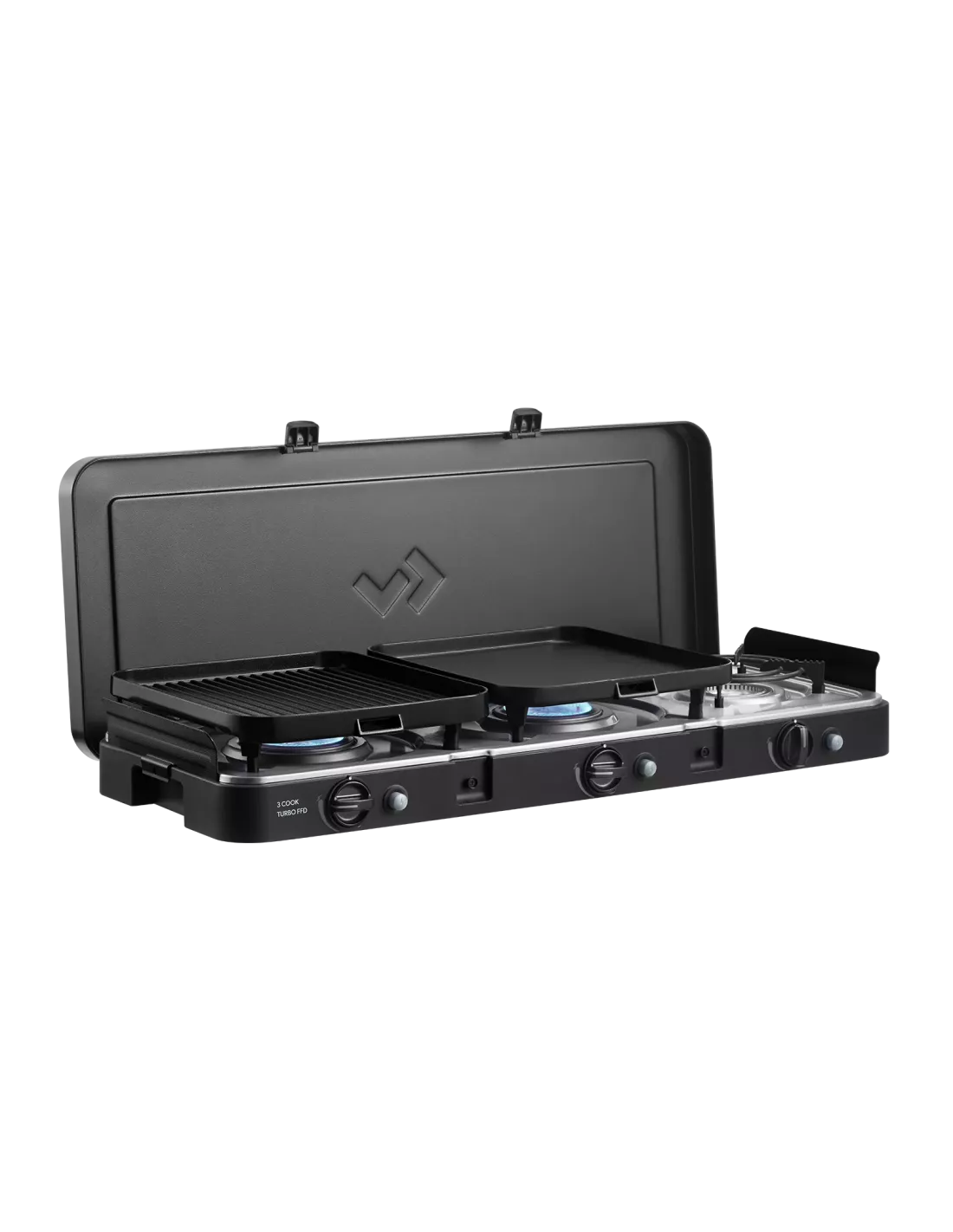 Réchaud portable à gaz 3 brûleur Cadac 3 cook turbo FFD Deluxe CADAC