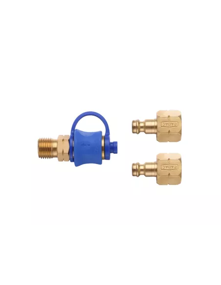 Couplage rapide double CADAC pour tuyau gaz 8 mm CADAC - accessoire
