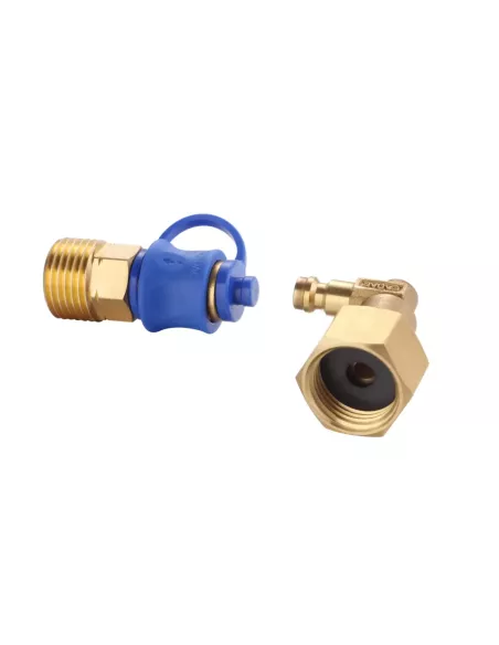 Couplage rapide coudé CADAC pour tuyau de gaz CADAC - accessoire 4x4