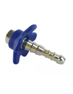 Tétine de gaz CADAC avec volant pour tuyau gaz 1/4” main gauche CADAC 2