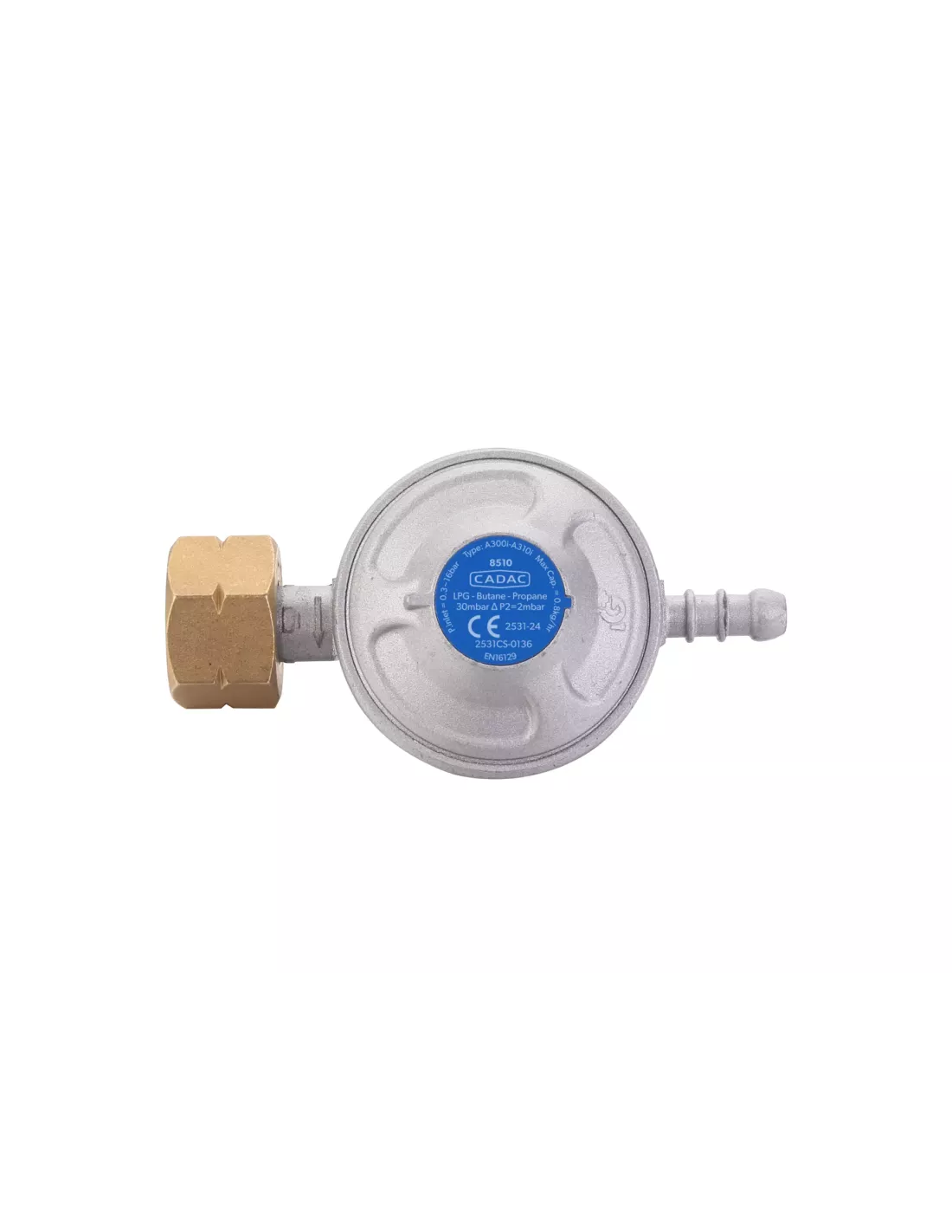 Détendeur universel CADAC 30 mbar avec tuyau 85 cm CADAC - accessoire