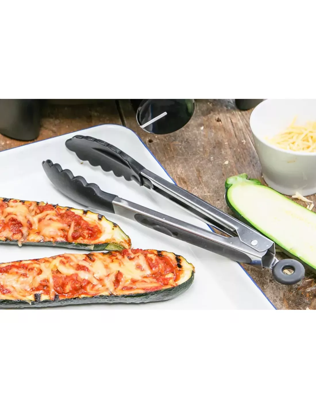 Pince BBQ 28cm Cadac avec manche en silicone CADAC - accessoire 4x4